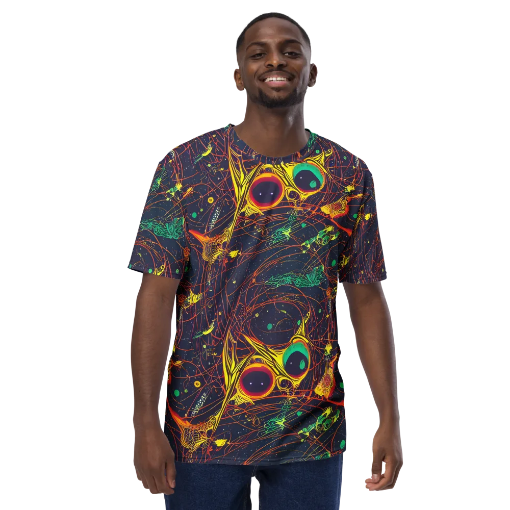 Sonic Universe on Men's Crew Neck T-Shirt — Front