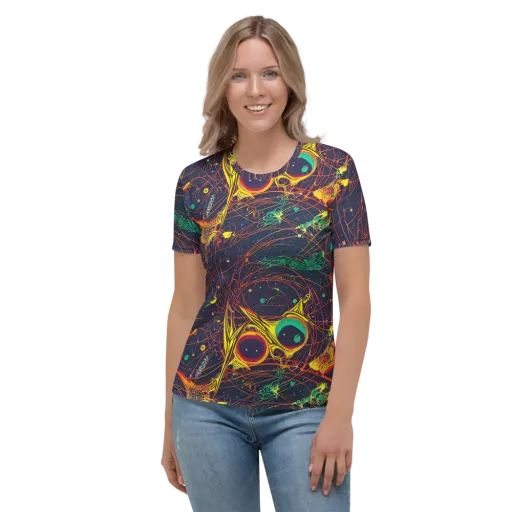 Sonic Universe on a Women's Crew Neck T-Shirt