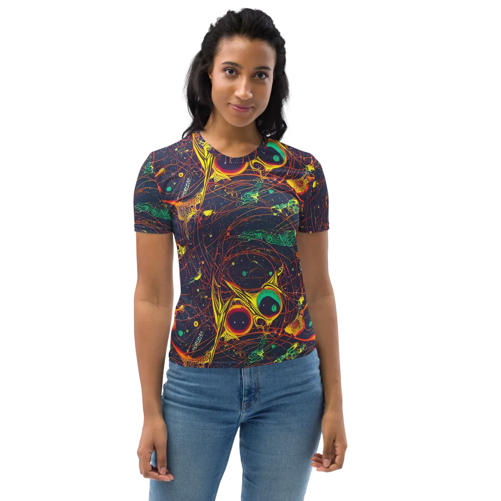 Sonic Universe on Women's Crew Neck T-Shirt — Front