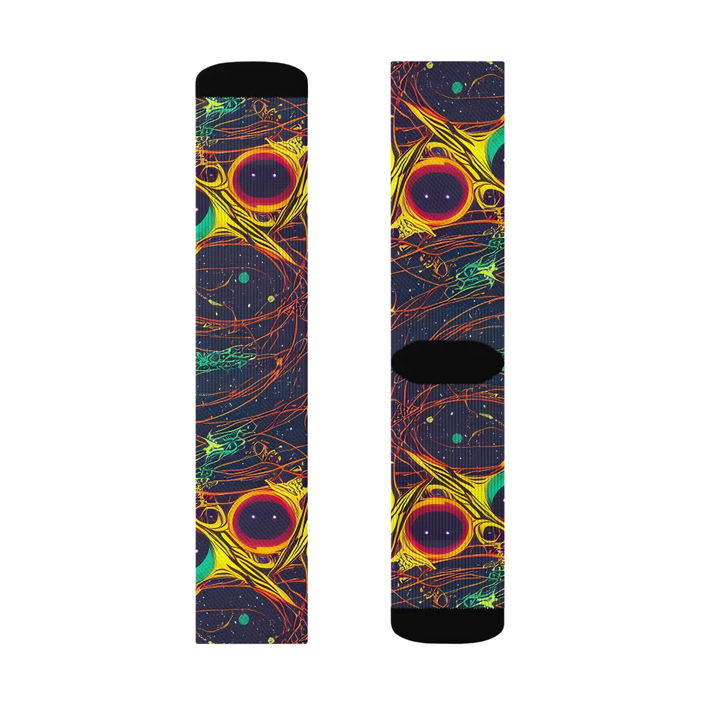 Sonic Universe on Socks — Left Sock
