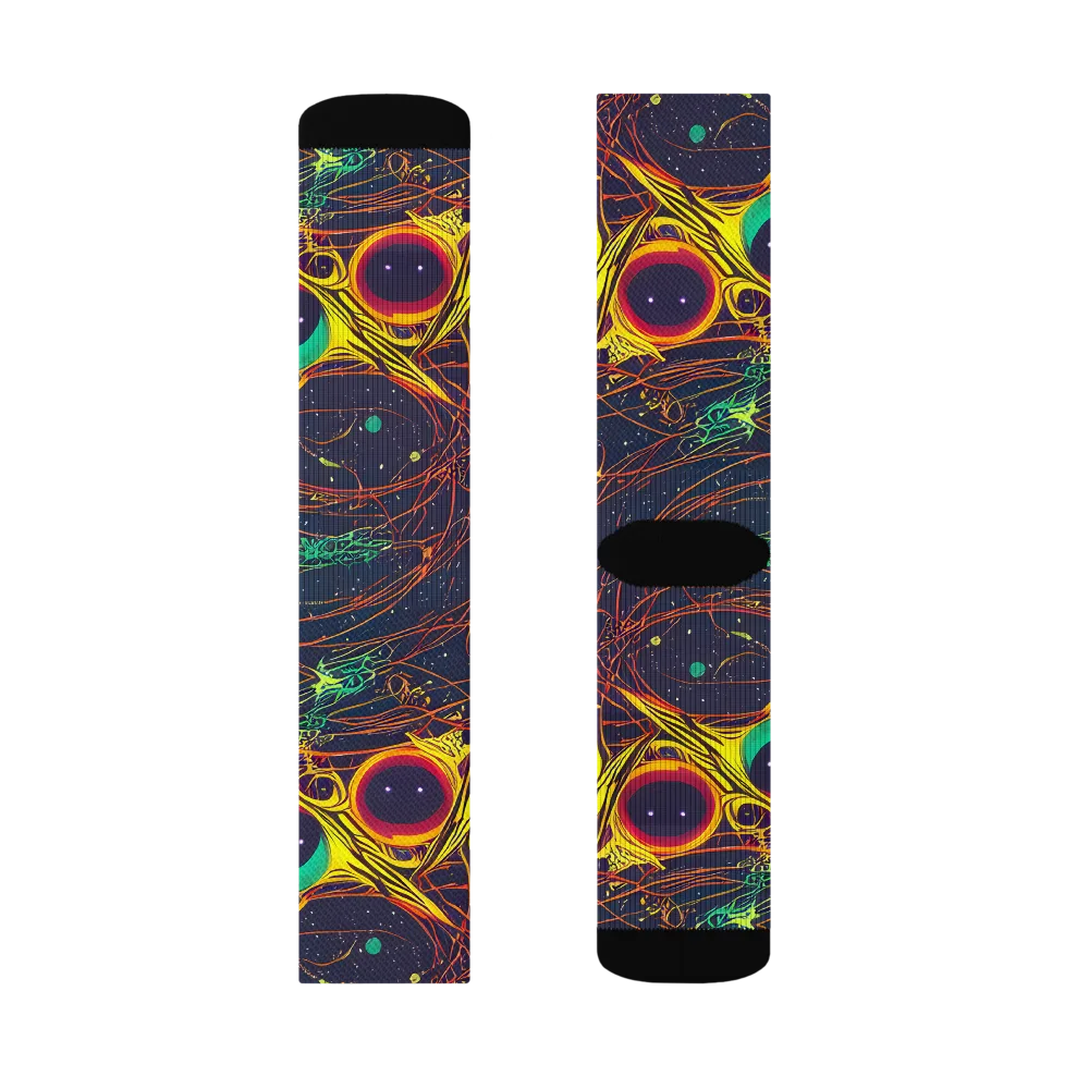 Sonic Universe on Socks — Right Sock