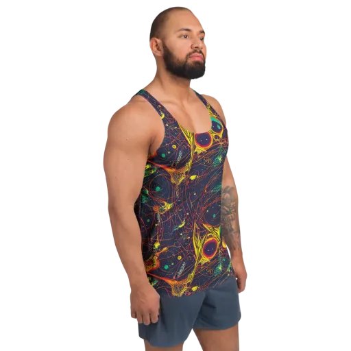 Sonic Universe on a Men's Tank Top