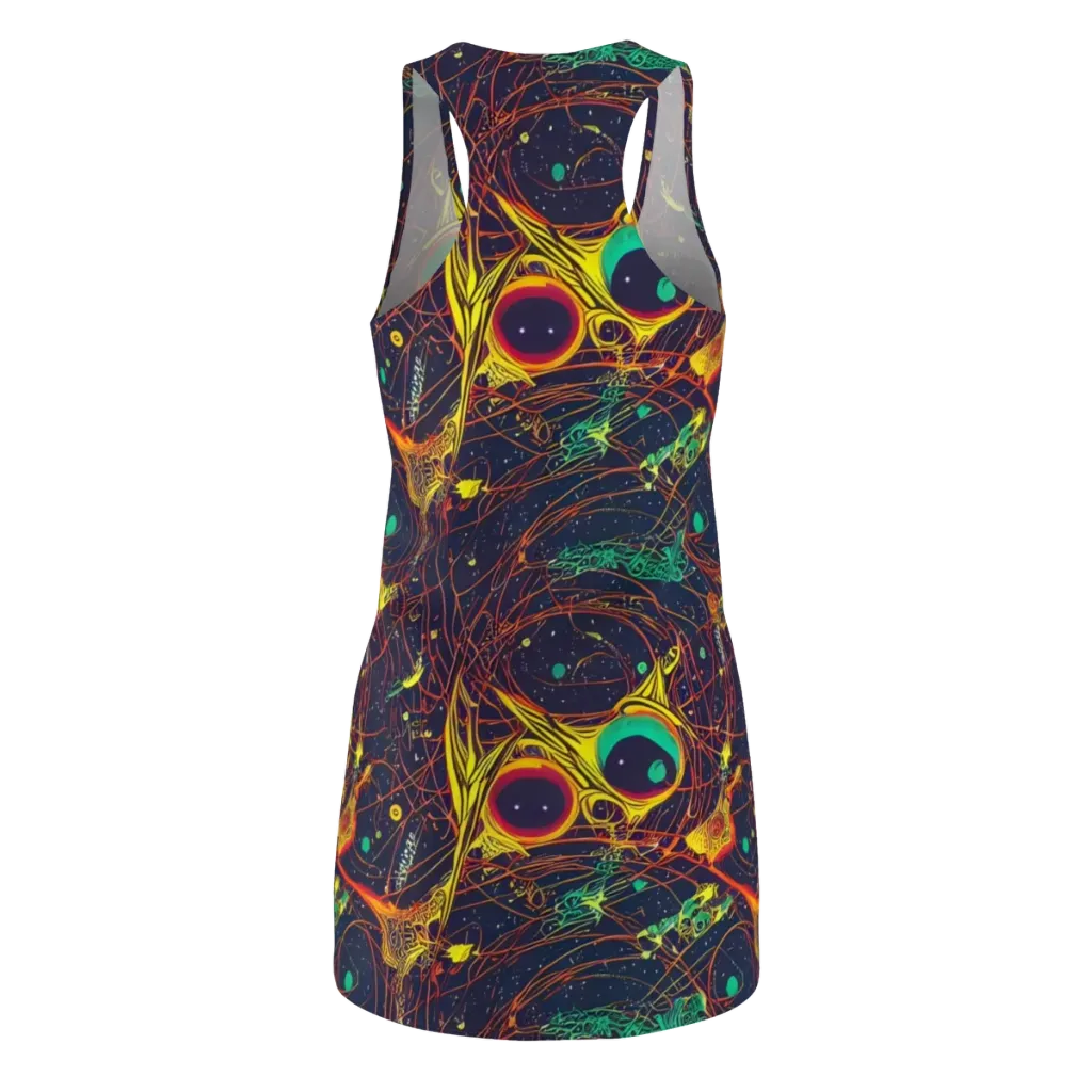 Sonic Universe on Racerback Dress — Back