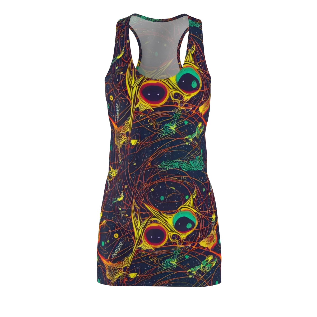 Sonic Universe on Racerback Dress — Front
