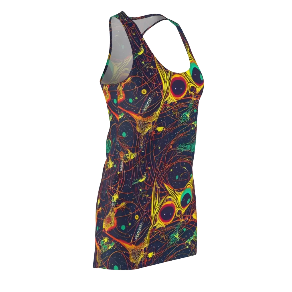 Sonic Universe on Racerback Dress — Front Side