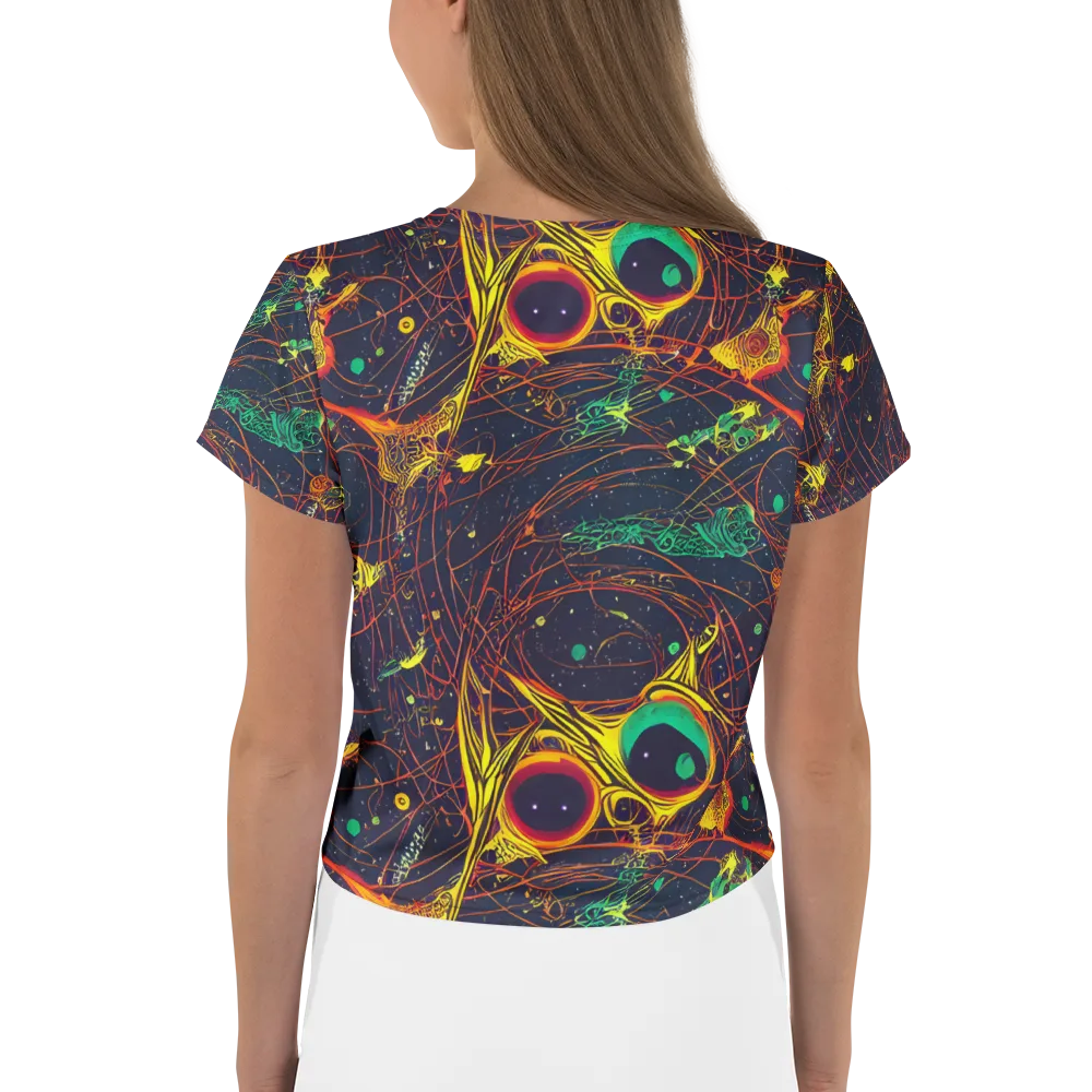 Sonic Universe on Crop Tee — Back