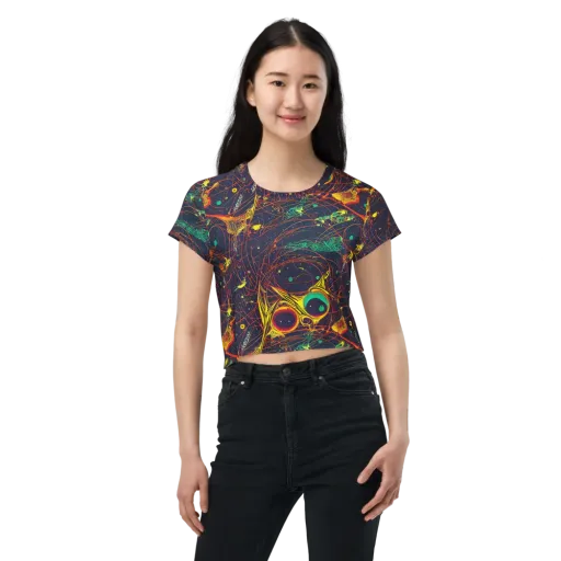 Sonic Universe on a Crop Tee