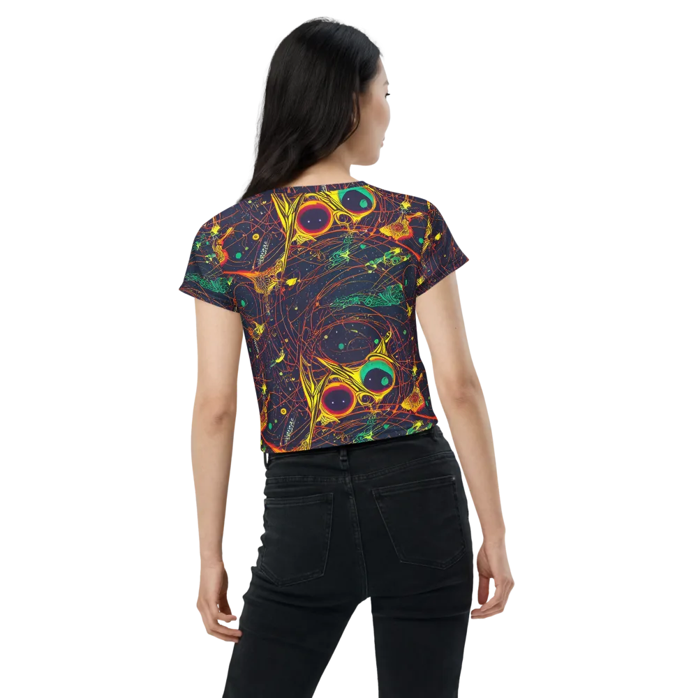 Sonic Universe on Crop Tee — Back