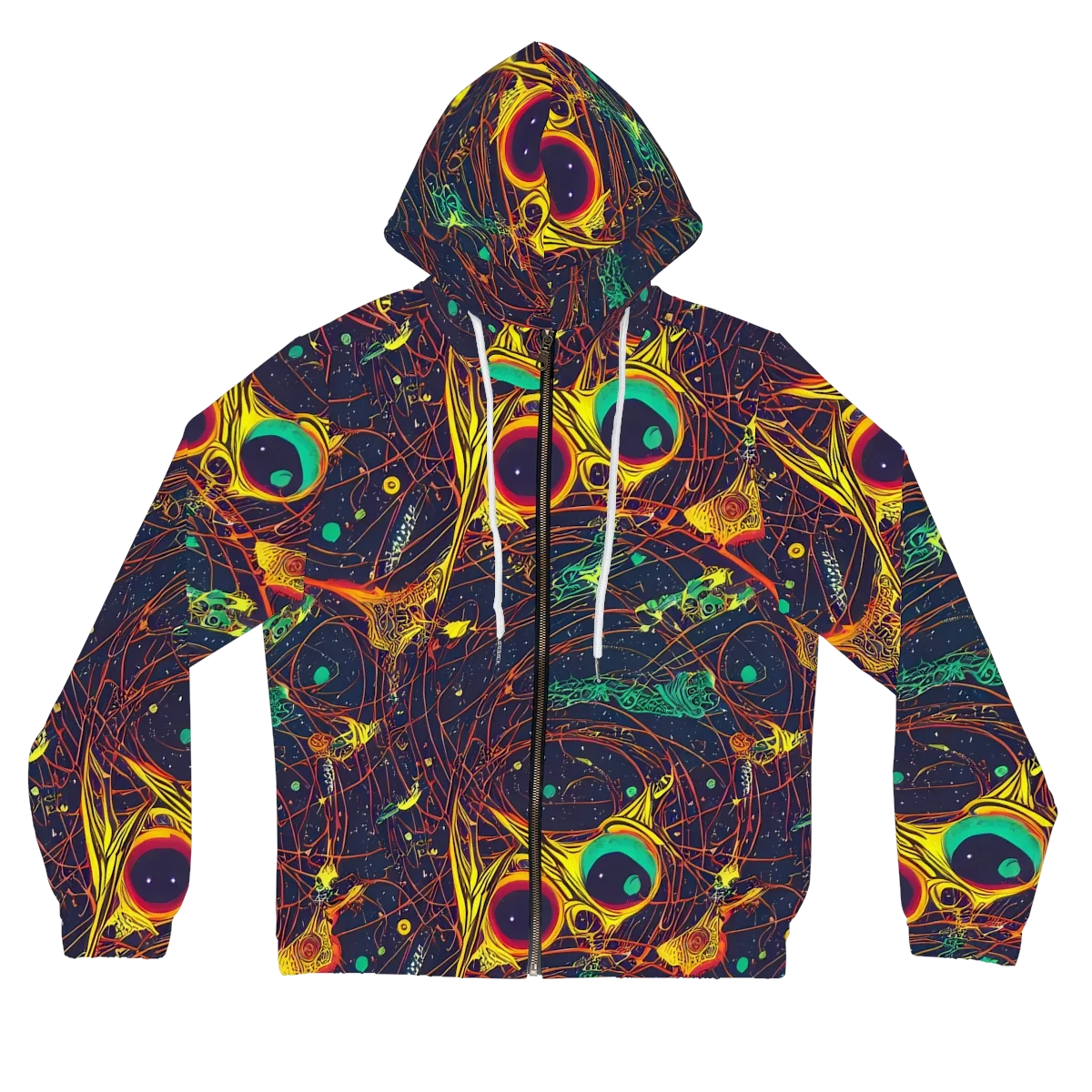 Sonic Universe on Women's Full-Zip Hoodie — Front
