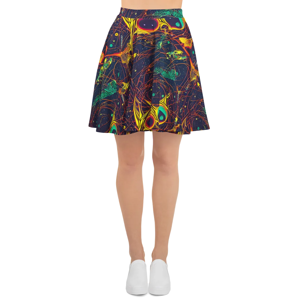 Sonic Universe on Skater Skirt — Front