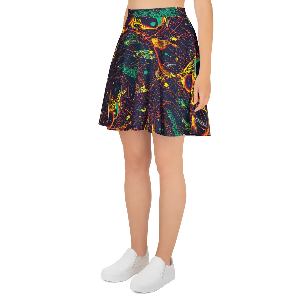 Sonic Universe on Skater Skirt — Left