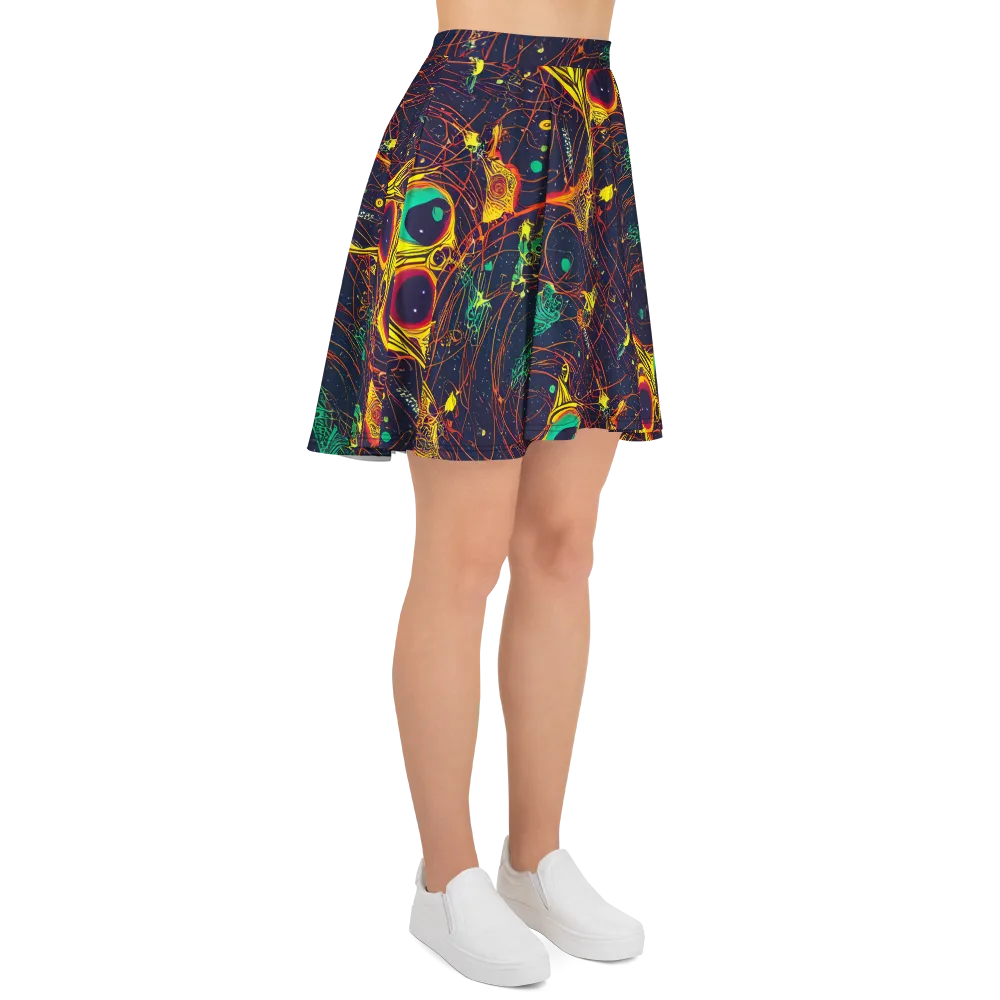 Sonic Universe on Skater Skirt — Right