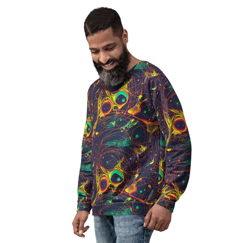 Sonic Universe on Sweatshirt — Left Front