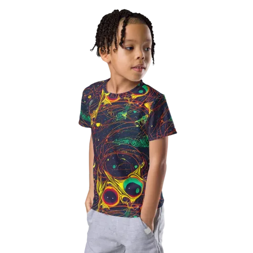 Sonic Universe on a Kids Crew Neck T-Shirt