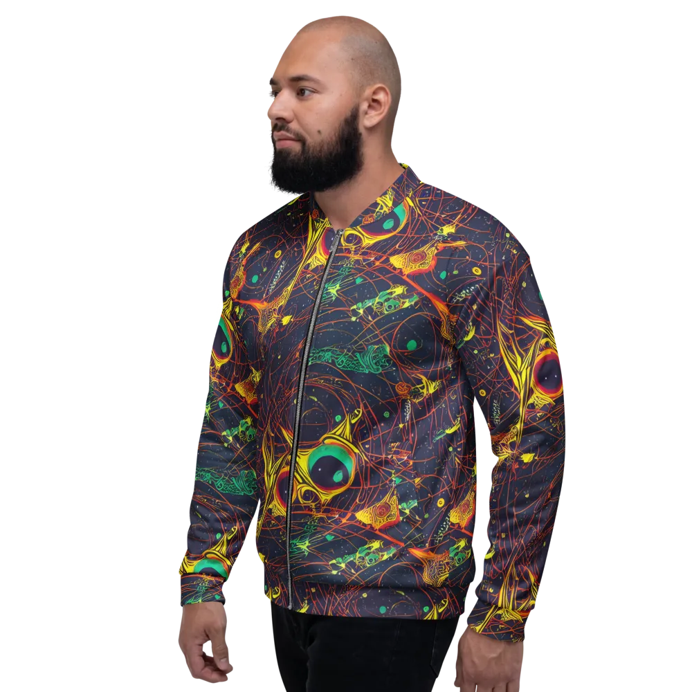 Sonic Universe on Bomber Jacket — Left