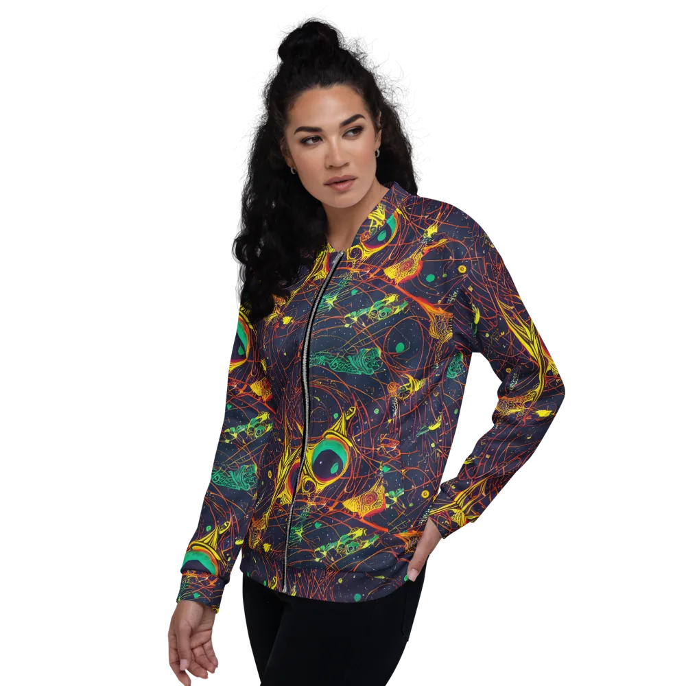 Sonic Universe on Bomber Jacket — Left