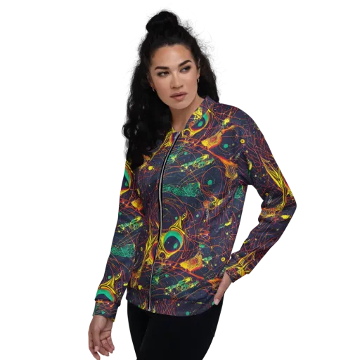 Sonic Universe on a Bomber Jacket
