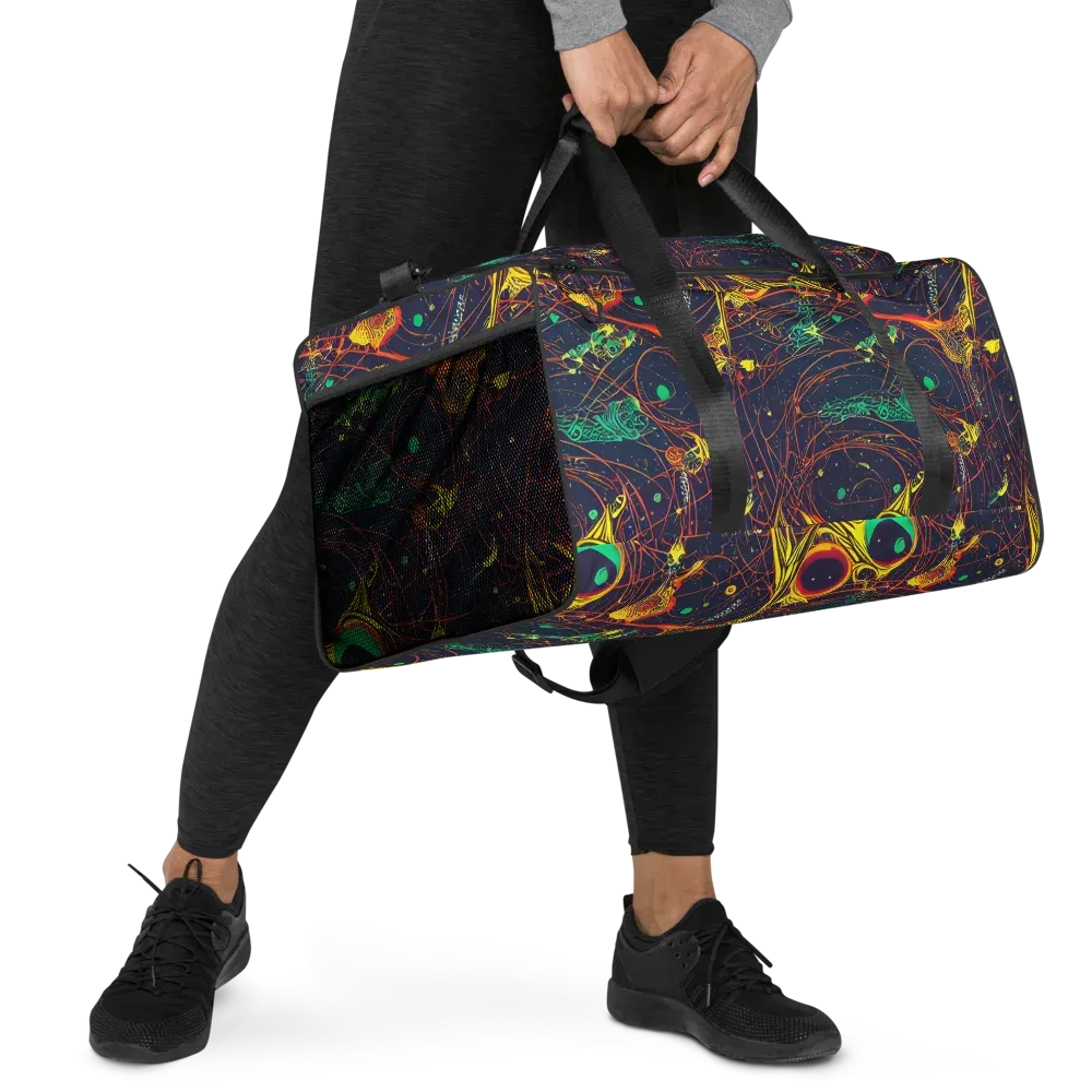 Sonic Universe on Duffle Bag — Right Front