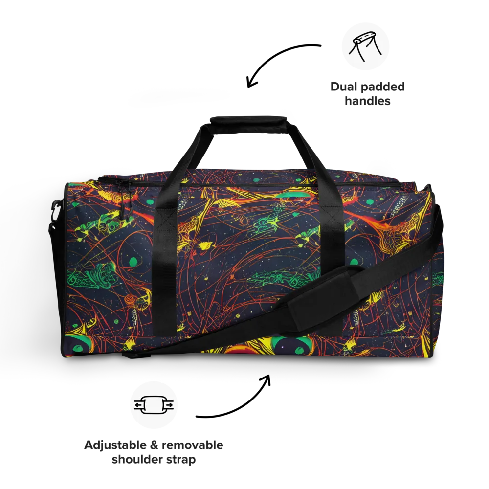 Sonic Universe on Duffle Bag — Front