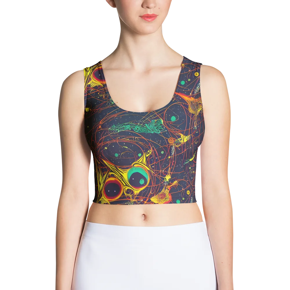 Sonic Universe on Crop Top — Front
