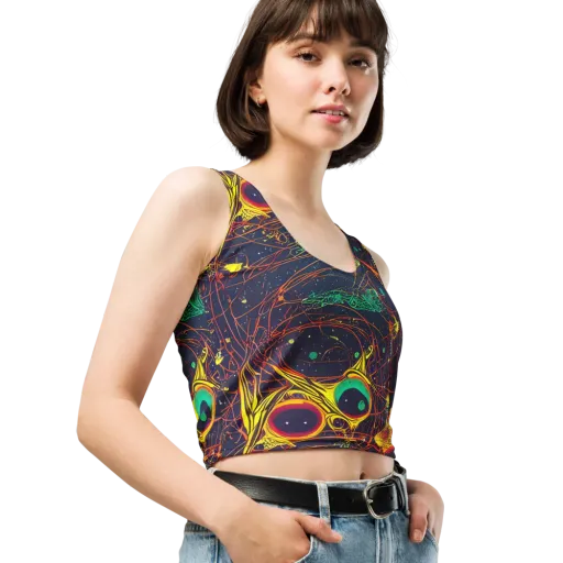 Sonic Universe on a Crop Top