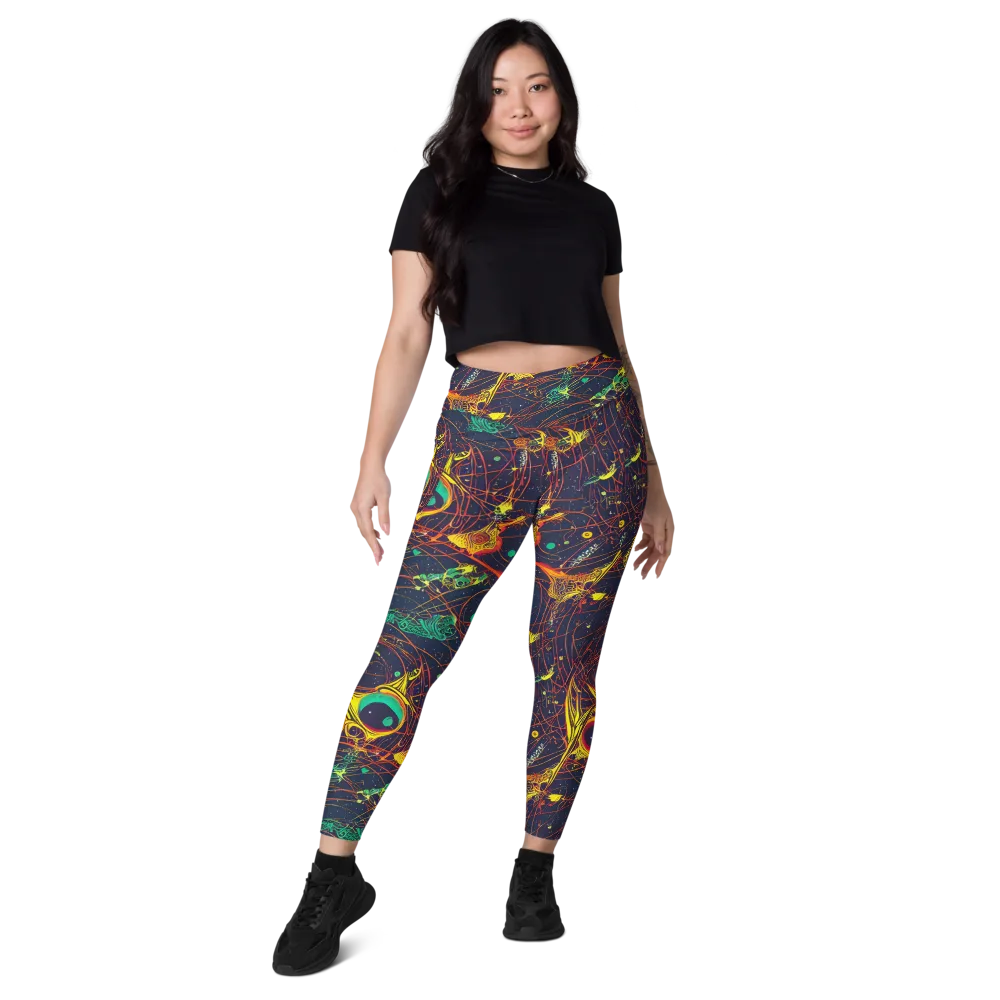 Sonic Universe on Leggings with Pockets — Front