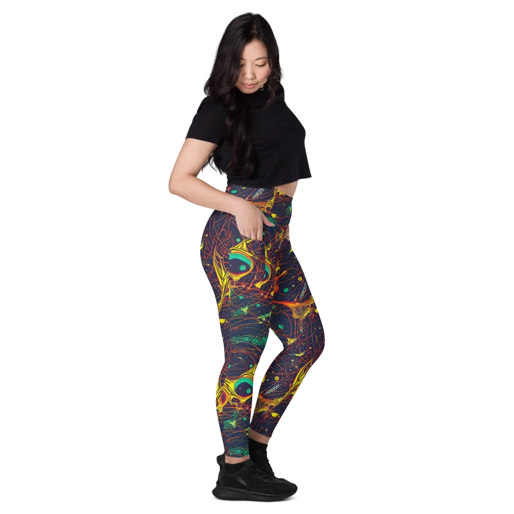 Sonic Universe on Leggings with Pockets — Right