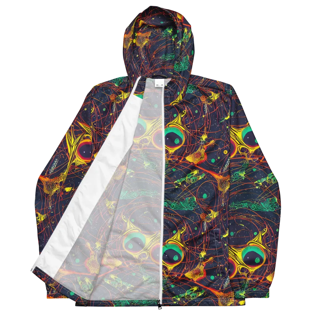 Sonic Universe on Men's Windbreaker — Front