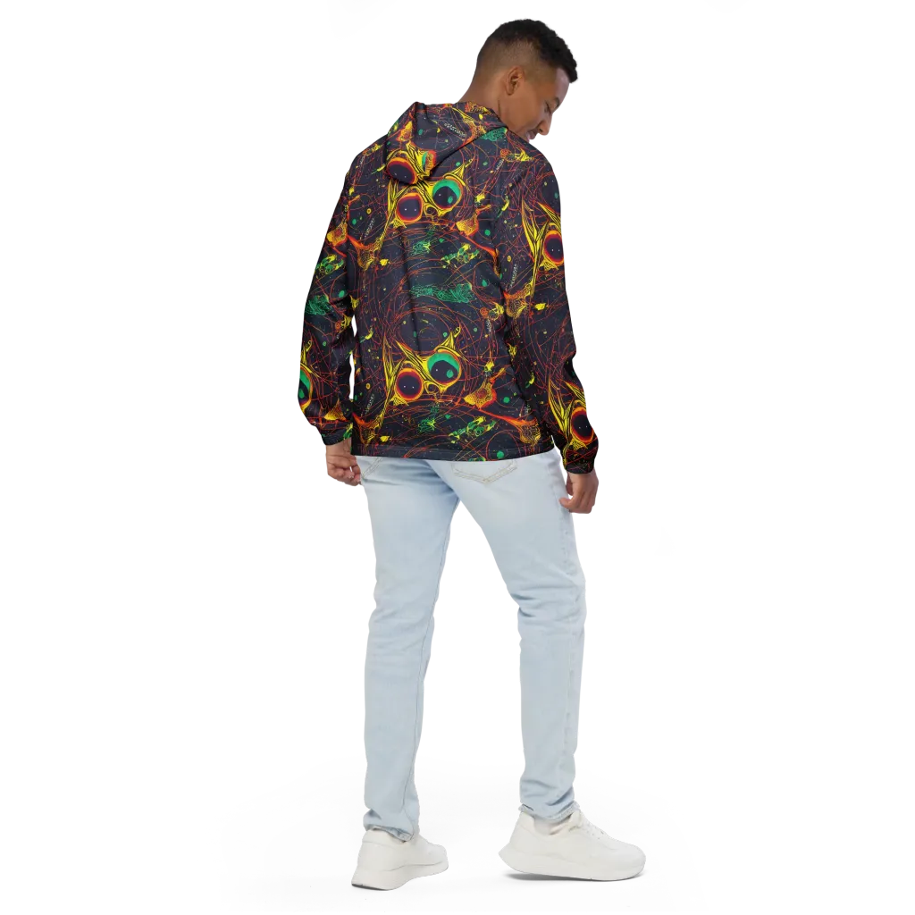 Sonic Universe on Men's Windbreaker — Back