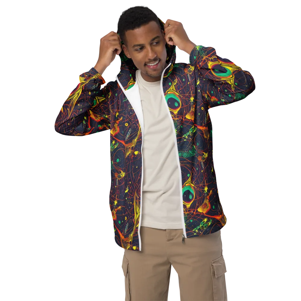 Sonic Universe on Men's Windbreaker — Front