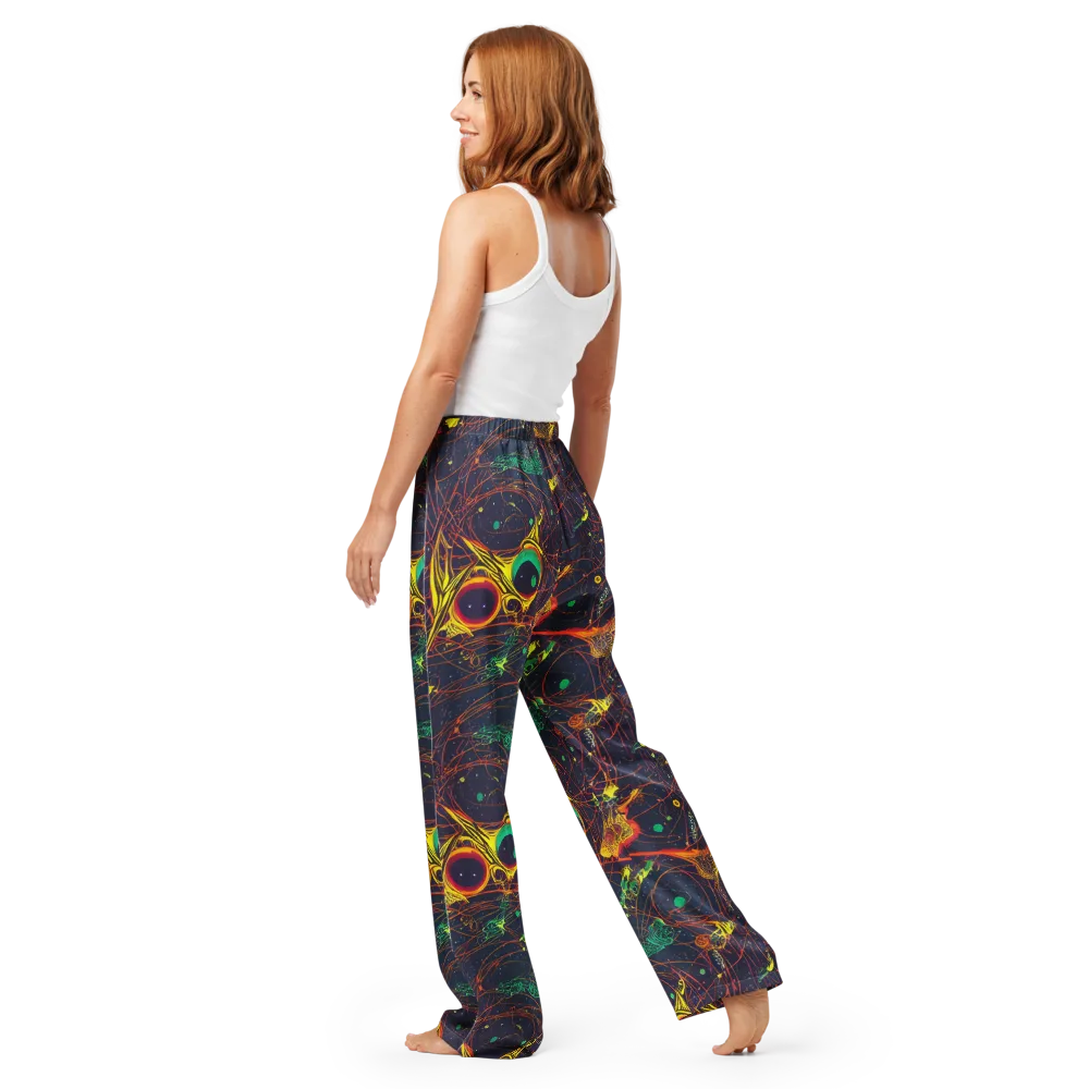 Sonic Universe on Women's Pajama Pants — Back