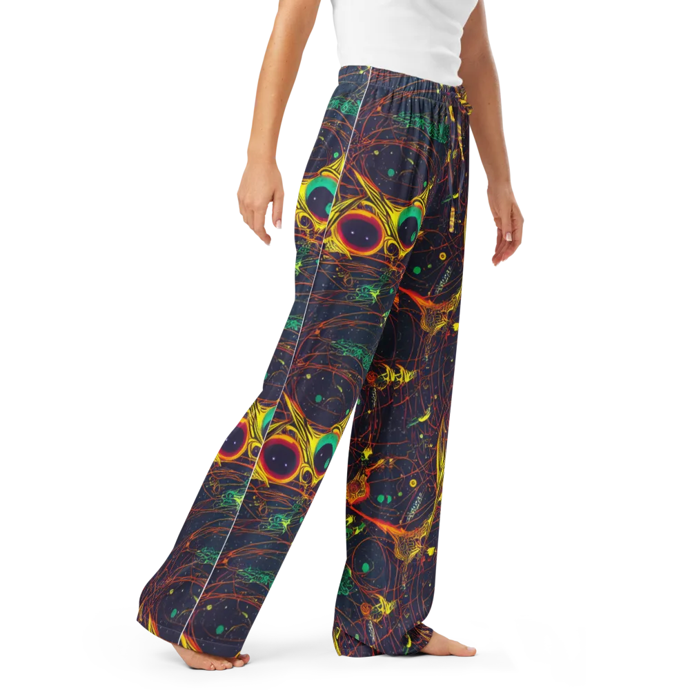 Sonic Universe on Women's Pajama Pants — Right Front