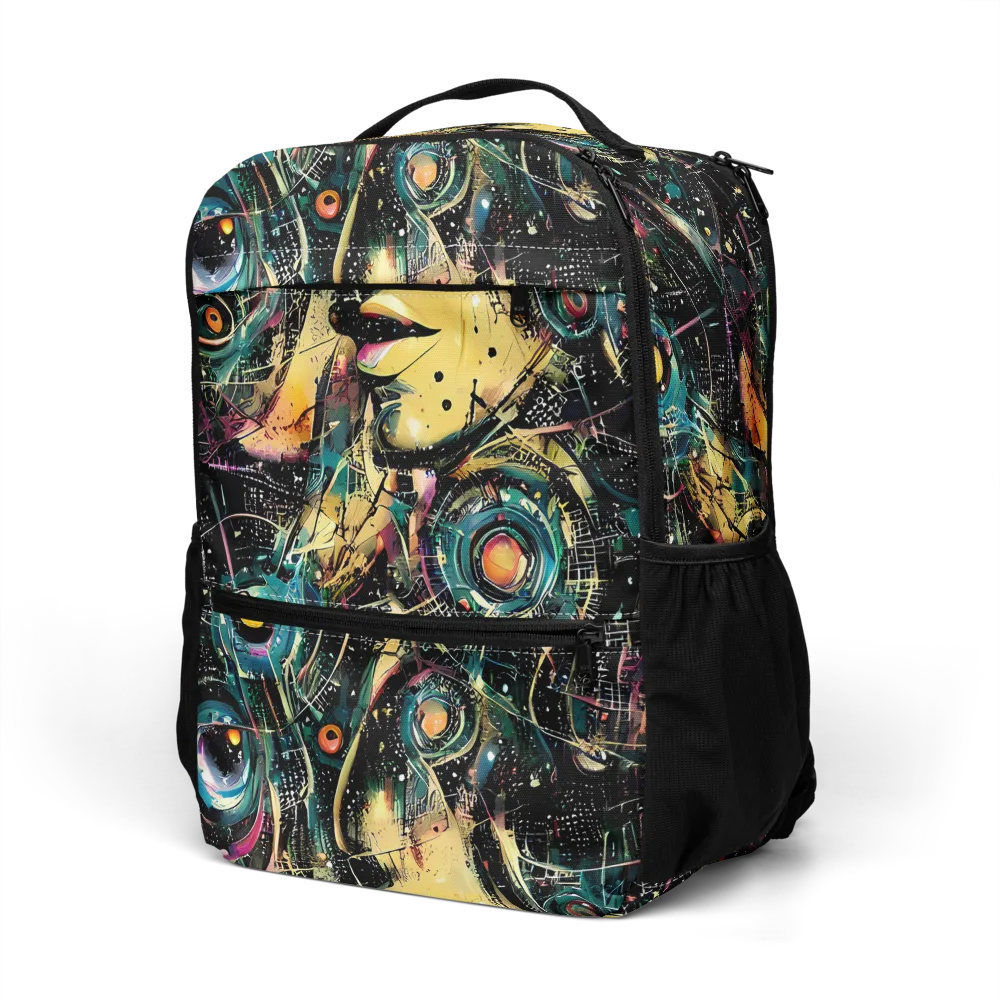 Celestial Echoes on Utility Backpack — Left Front