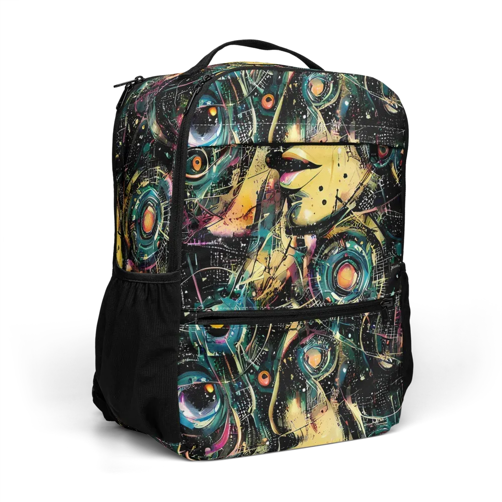 Celestial Echoes on Utility Backpack — Right Front