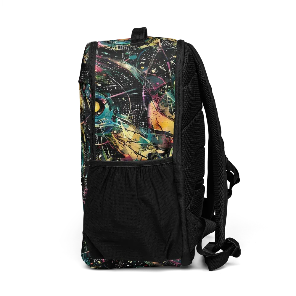 Celestial Echoes on Utility Backpack — Left