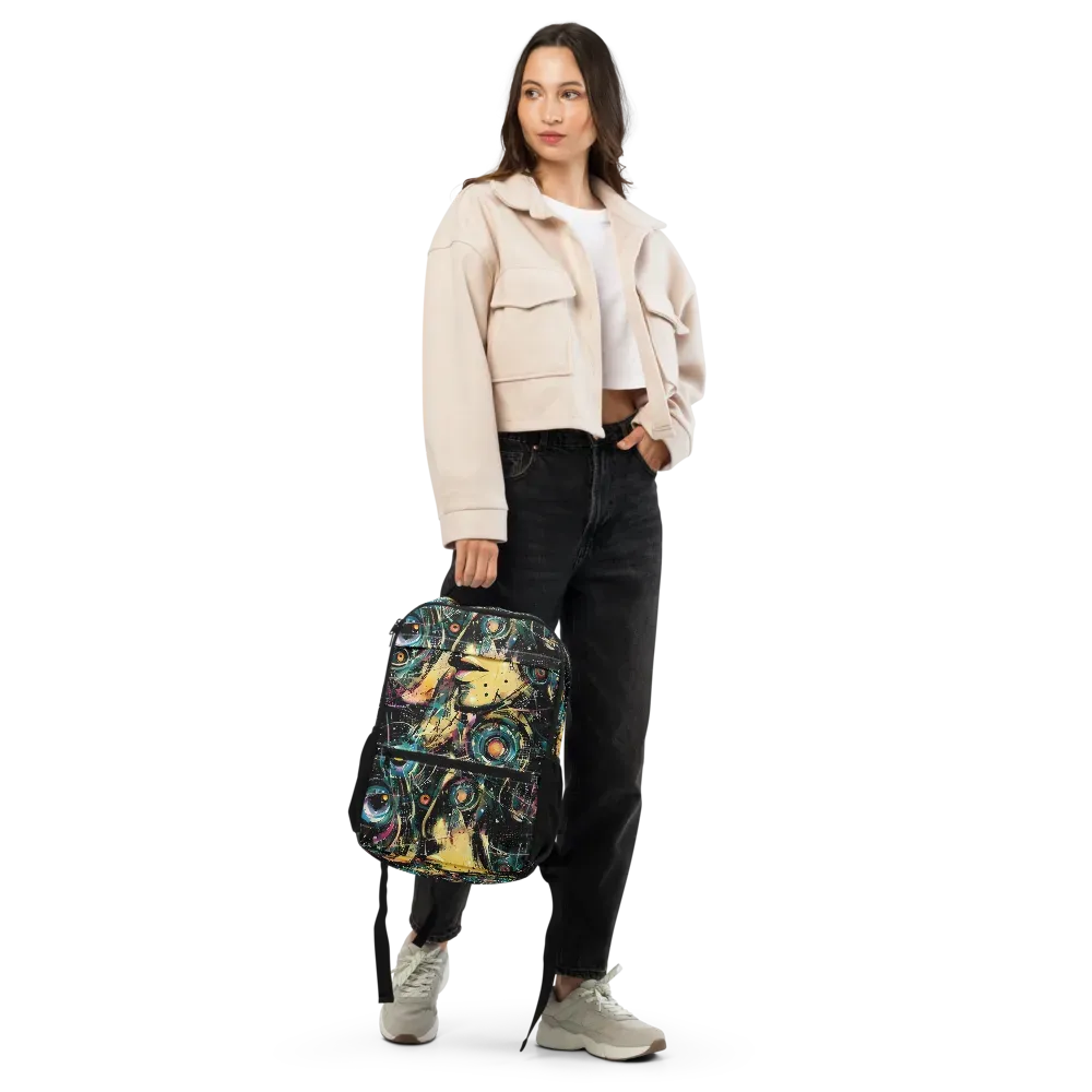 Celestial Echoes on Utility Backpack — Front