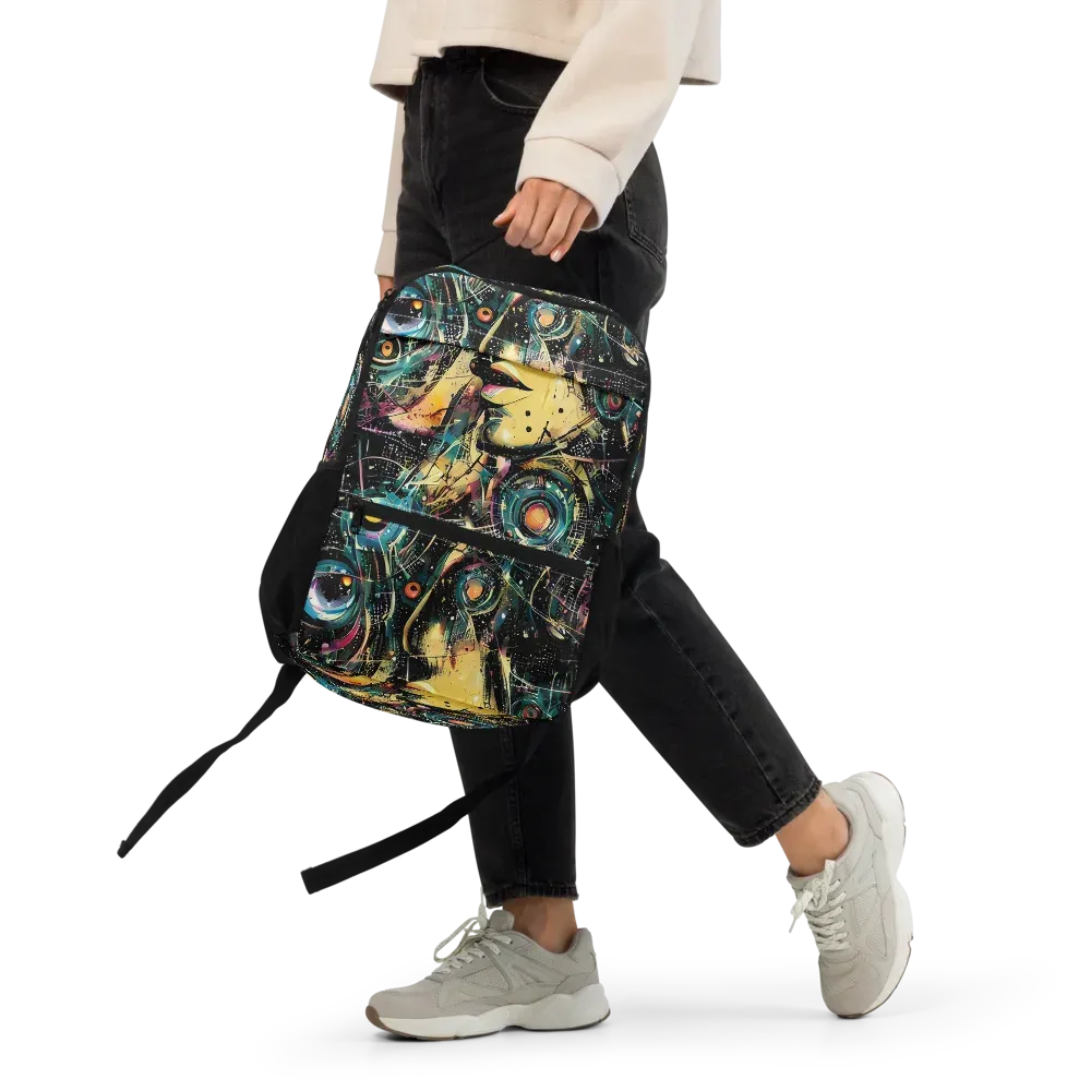 Celestial Echoes on Utility Backpack — Front