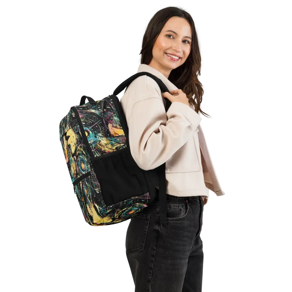 Celestial Echoes on Utility Backpack — Right