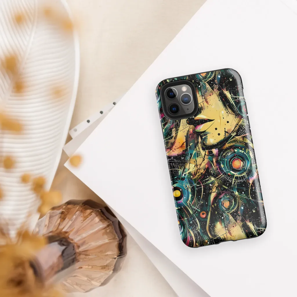 Celestial Echoes on Tough Case for iPhone® — Front