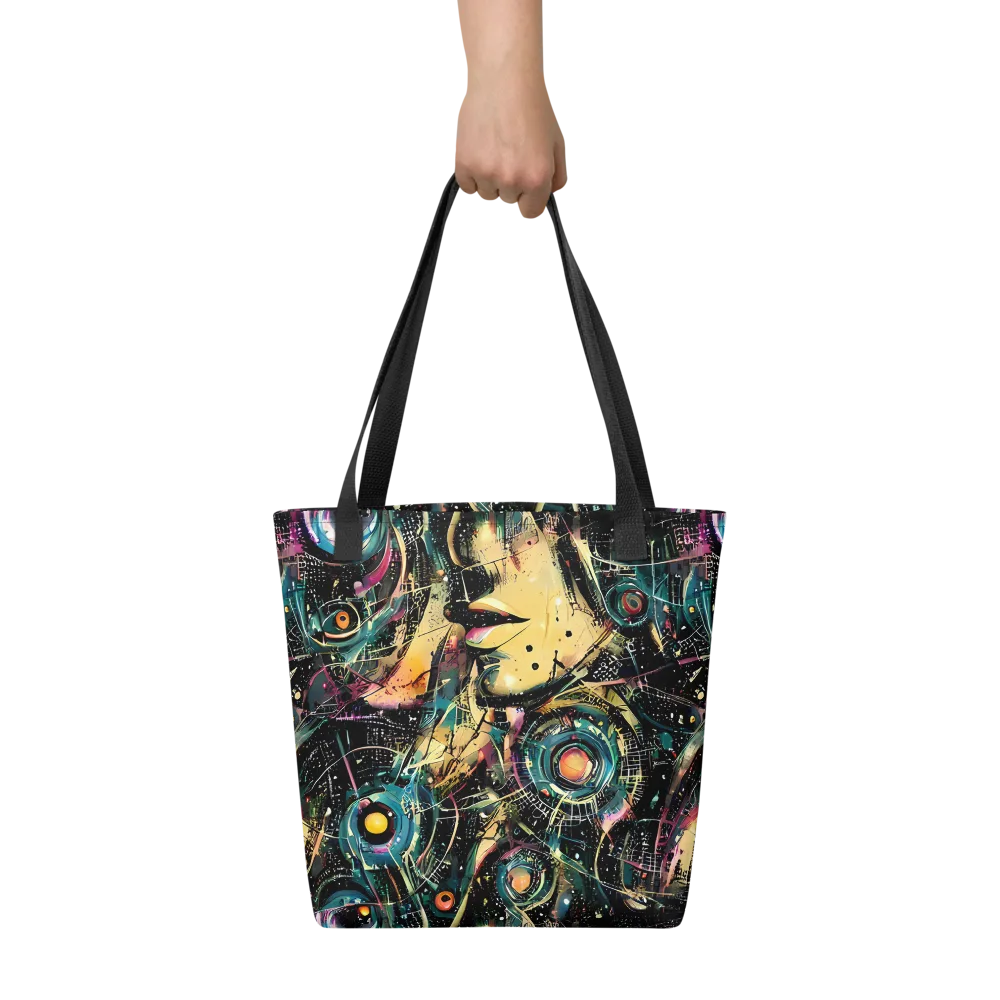 Celestial Echoes on Tote Bag — Front