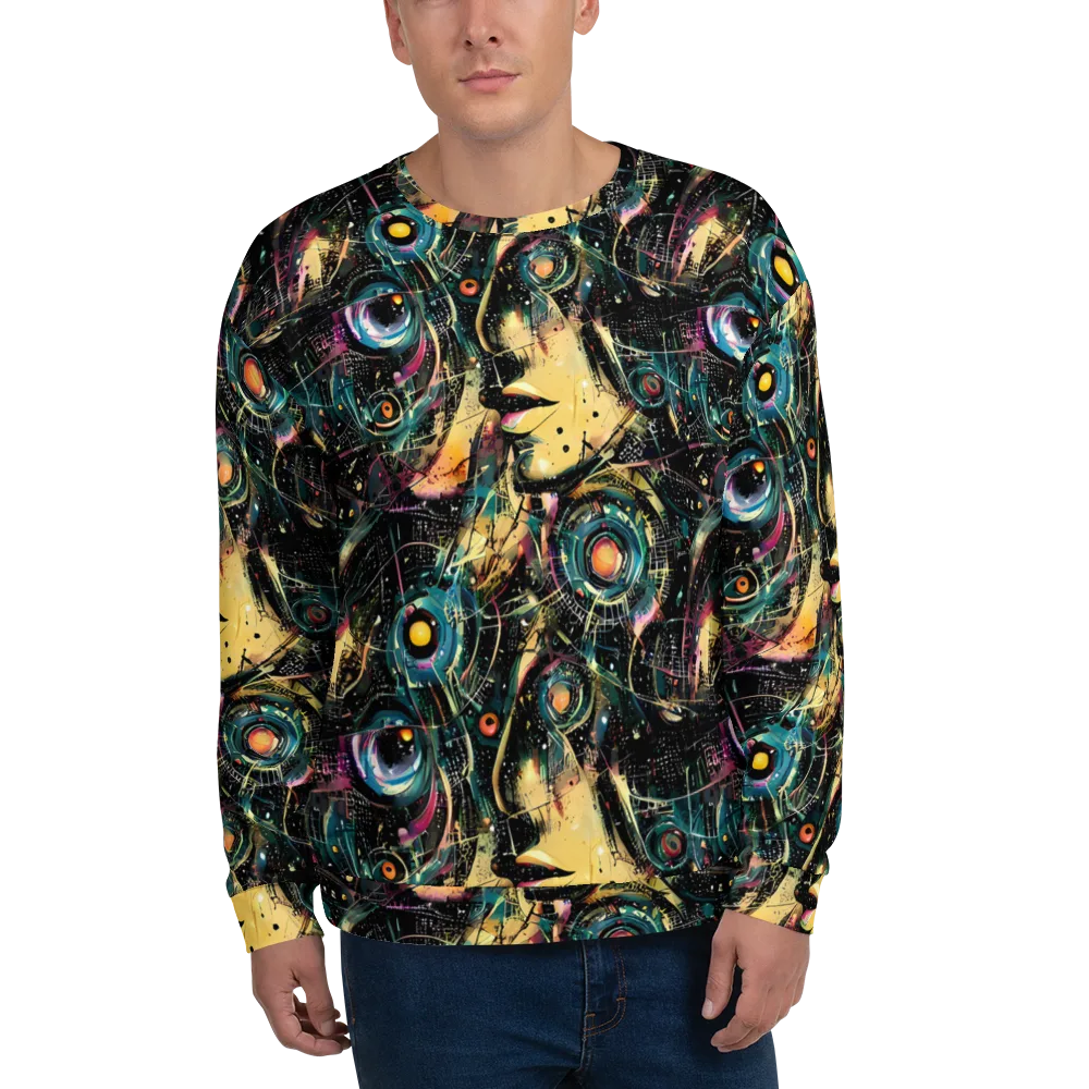 Celestial Echoes on Sweatshirt — Front