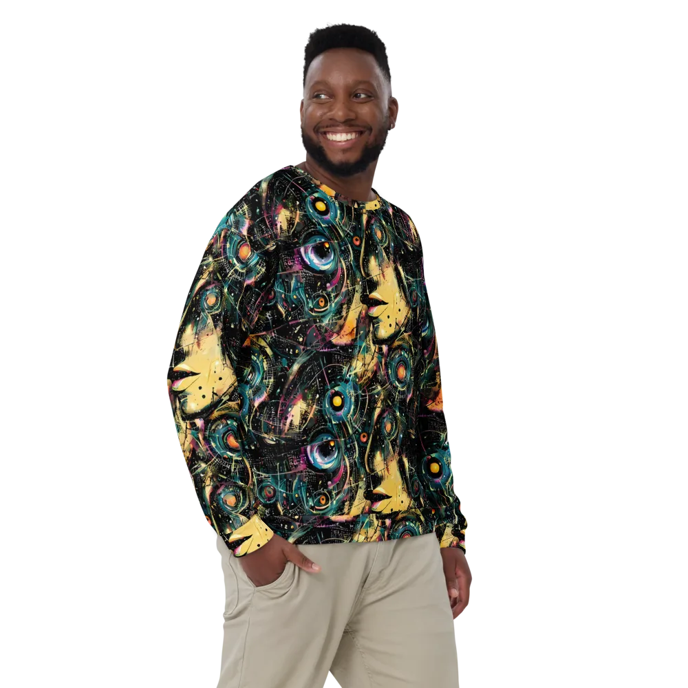 Celestial Echoes on Sweatshirt — Front