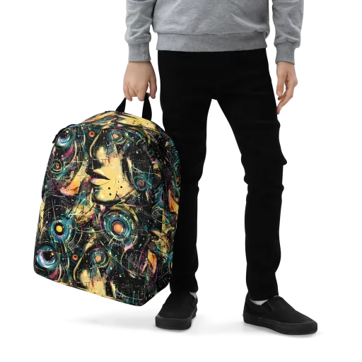 Celestial Echoes on a Minimalist Backpack