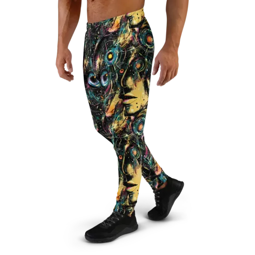 Celestial Echoes on a Men's Joggers