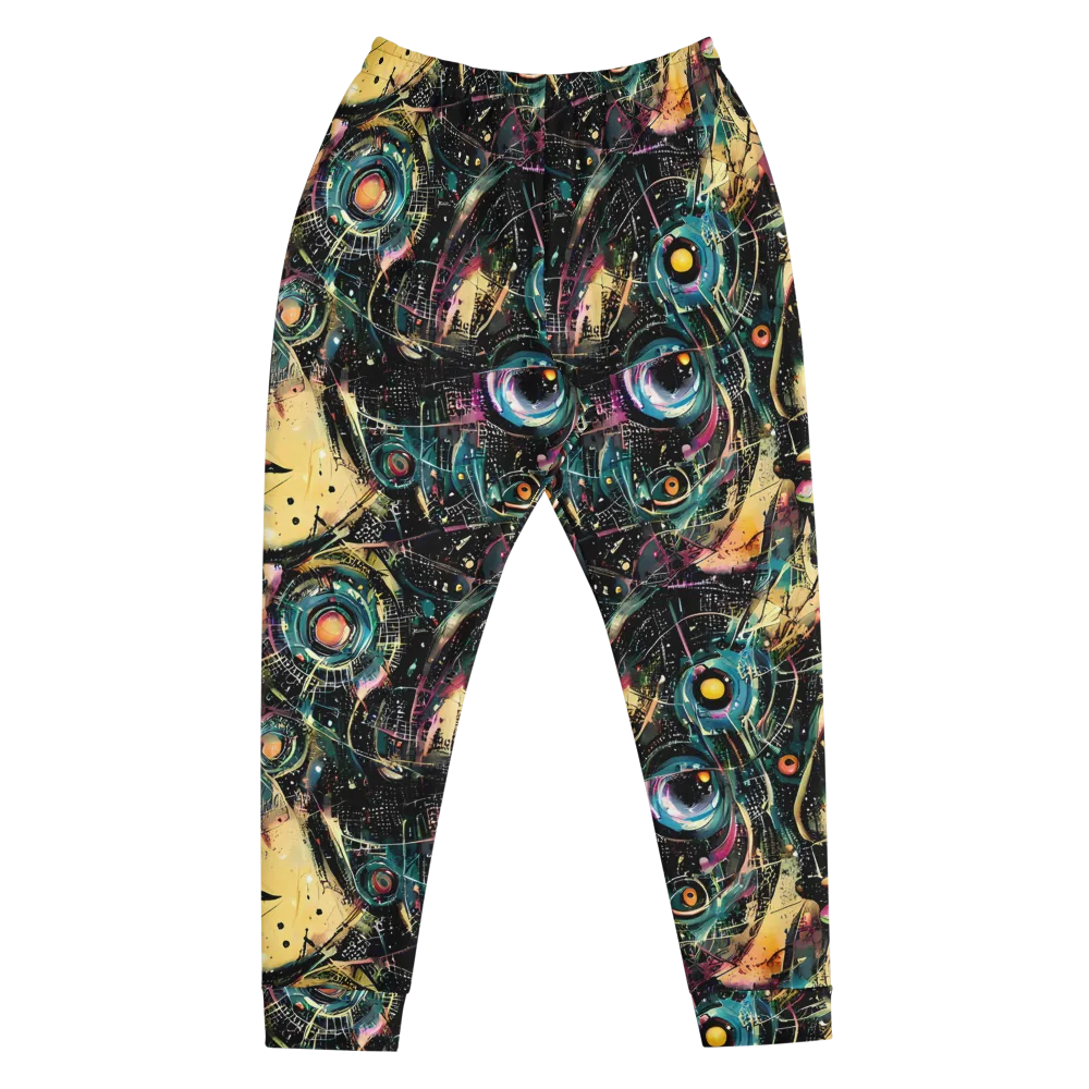 Celestial Echoes on Men's Joggers — Front