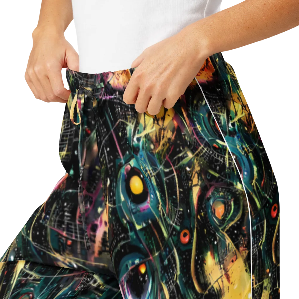 Celestial Echoes on Women's Pajama Pants — Product details