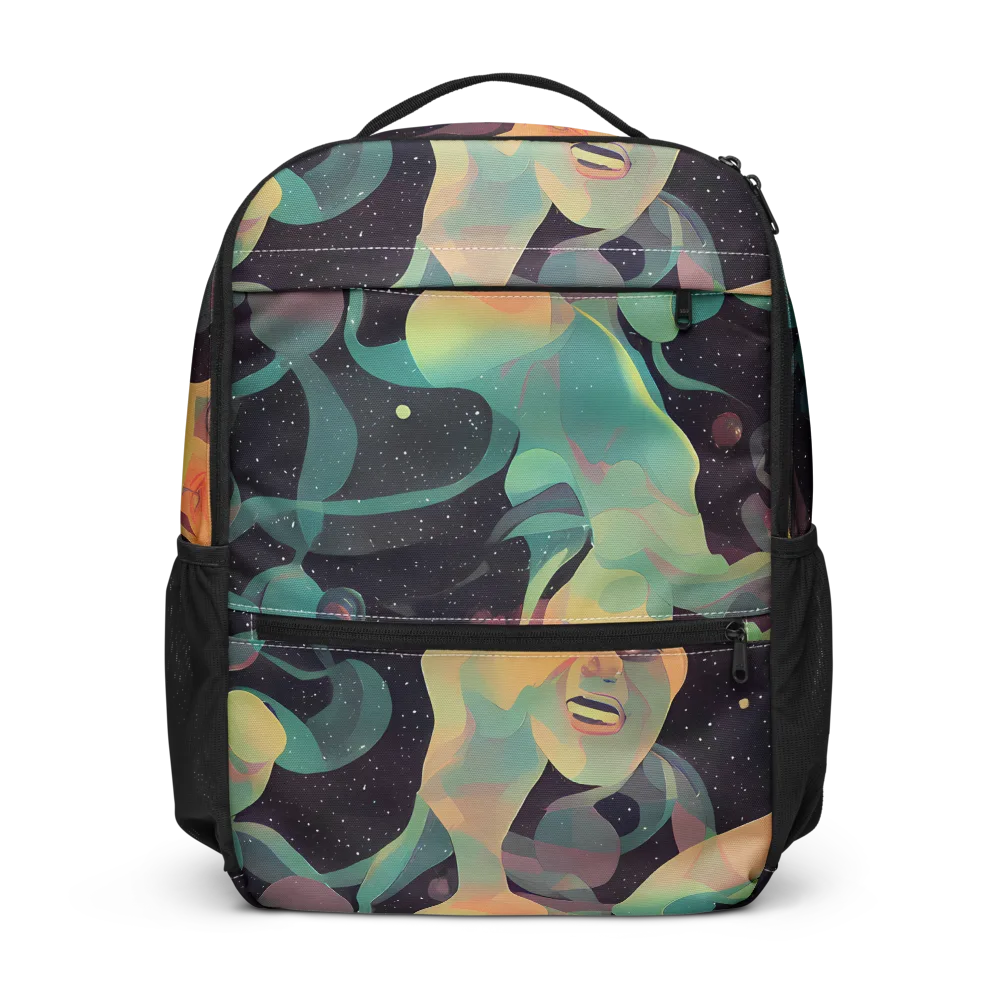 Astral Rhythms on Utility Backpack — Front