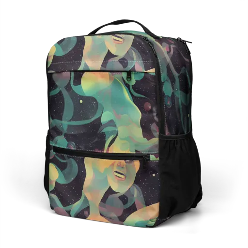 Astral Rhythms on a Utility Backpack