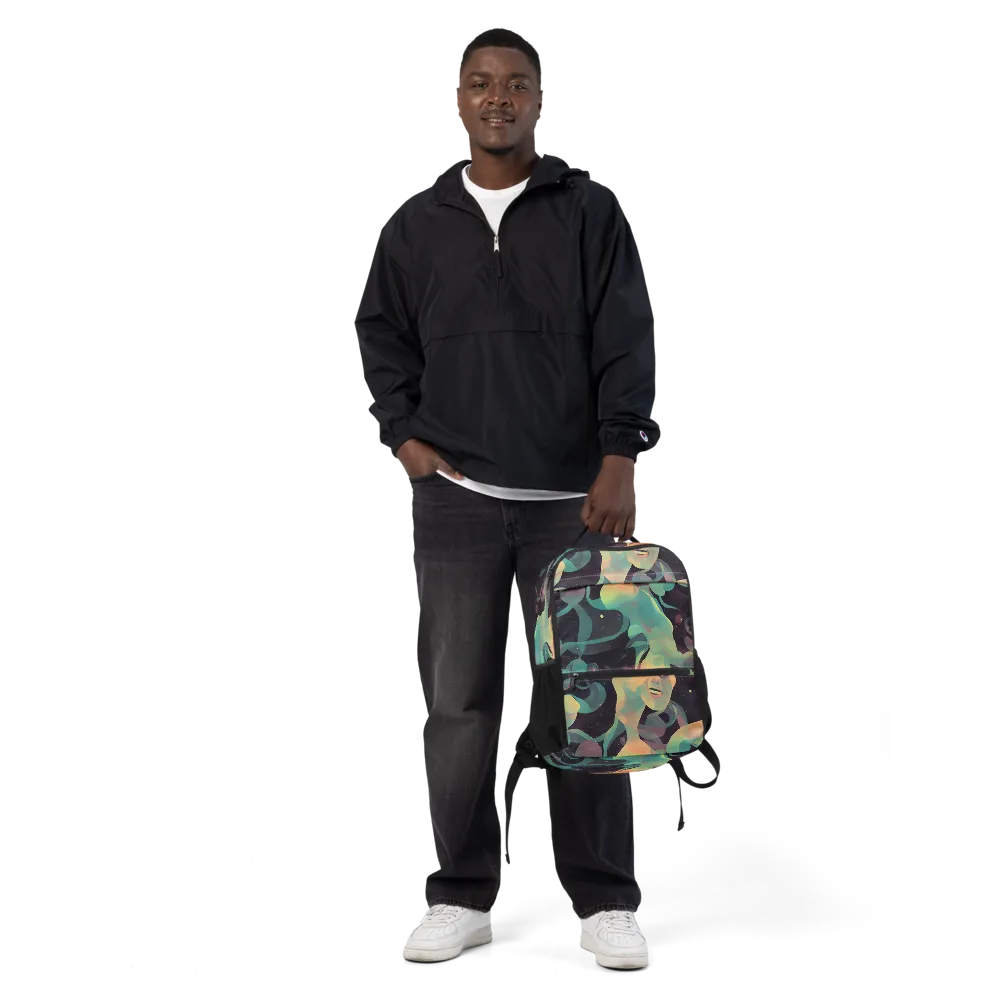Astral Rhythms on Utility Backpack — Front