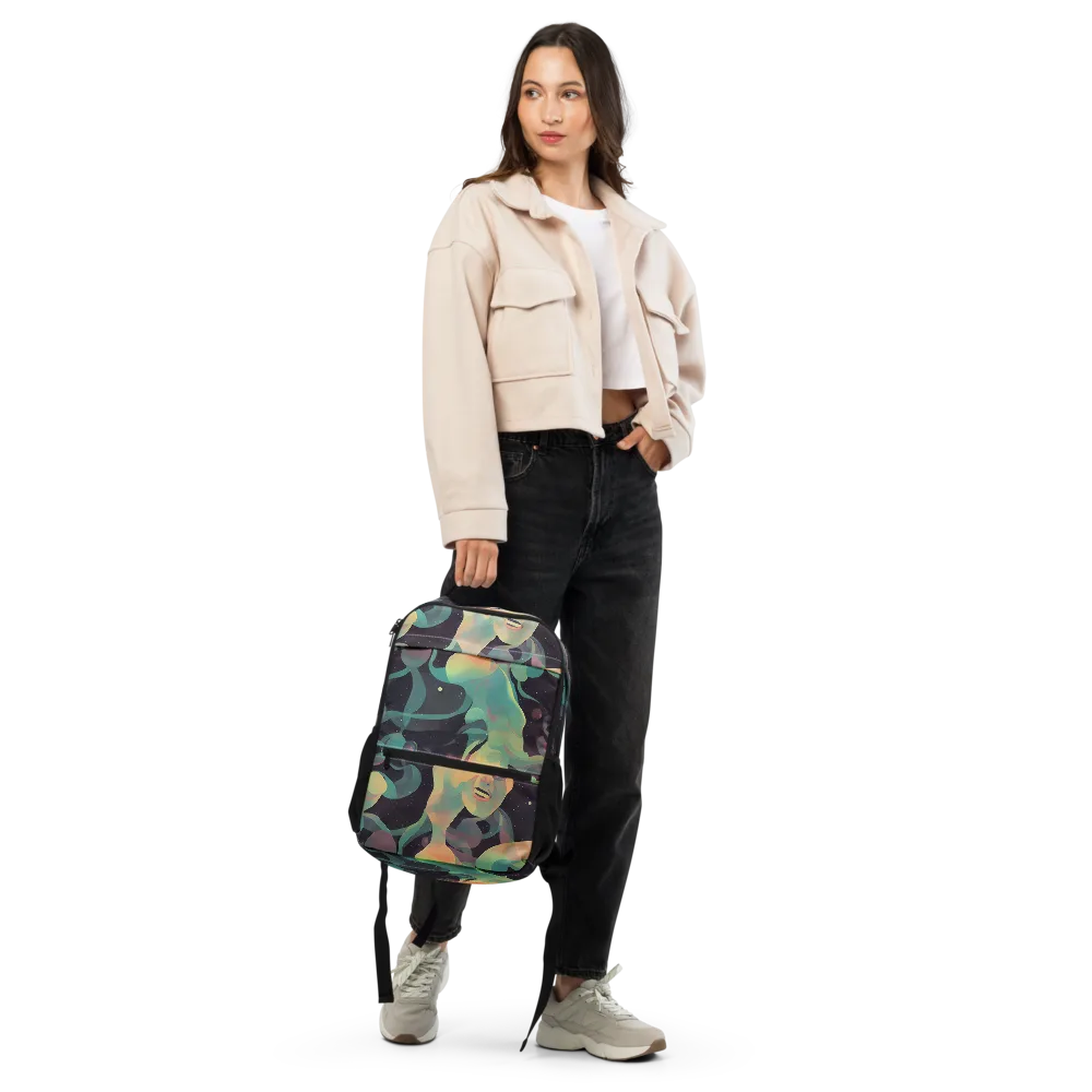 Astral Rhythms on Utility Backpack — Front